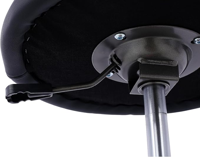Pneumatic 360 Degree Swivel Stool Mechanics Rolling Shop Stool with Casters Tool Shelf Storage 300lbs Max Weight Capacity Heavy Duty Garage Seat for Shop Grey One Size