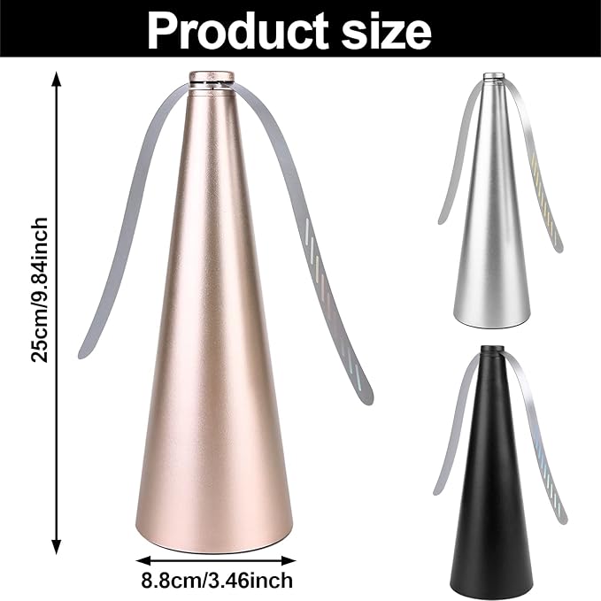 3 Pcs Table Fly Fan Portable Tabletop Fly Fan for Indoor Outdoor Restaurant Barbeque to Keep Flies Away from Your Food