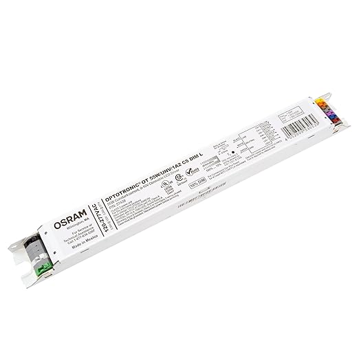 Osram 57438 Optotronic 55W 120/277V AC 50/60Hz Constant Current Dimmable LED Driver OT 55W/UNV/1A2 CS DIM L (2743WM)