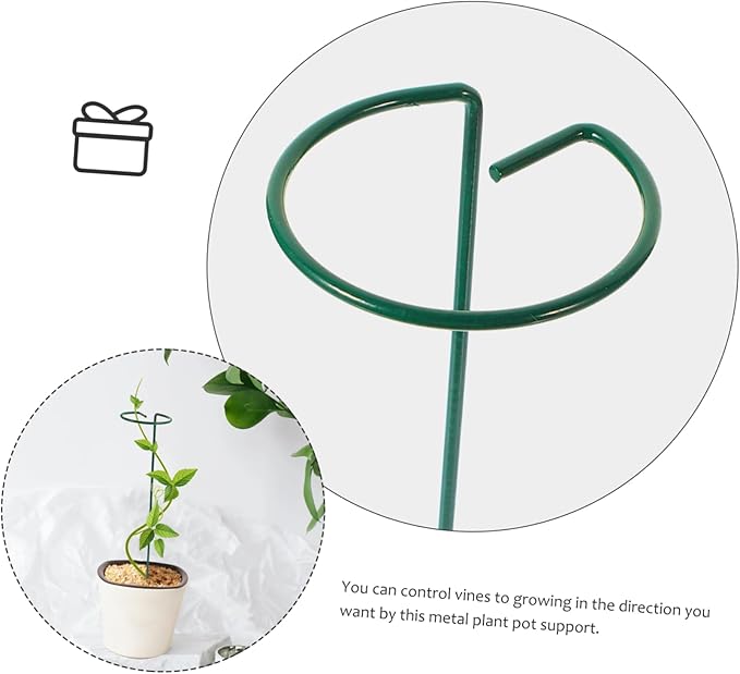 POPETPOP 4pcs Garden Plant Climbing Rack Trellis for Use Support Stand for Climbing Vines Sturdy Plant Pole and Garden Decor
