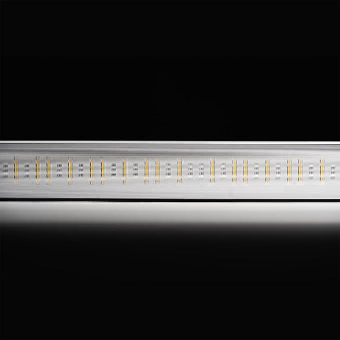 Faven R8 Under-Canopy LED Grow Light Bar 120 Volt 4-Pack 120 Watt 46-Inch with Power Cord &amp Extension Cord for Indoor &amp Hydroponic Growing