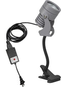 Kiven IP65 Waterproof LED Landscape Up Down Light Mini Decorative Spotlight Lamp with Plug-in Cord and Timer for Indoor Outdoor Plants Yard Advertising Board LED Lawn Light (3W Cool White)