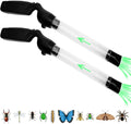 2 Pack Bug Vacuum Catcher for Adults and Kids Battery Powered Bug Sucker for Home Garden Cordless Spider Vacuum Small Insect Catcher Tool with LED Light for Spider Moth Beetle Cockroach Stink Bug