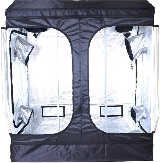Light Rail Grow Tent 6x4 Patented Design Features Exclusively for The LightRail Light Mover