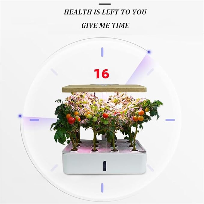 Hydroponics Growing Systems Kit Hydroponics Tower with LED Grow Lightfor Herbs Fruits and Vegetables(StyleA)