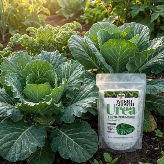 Old Cobblers Farm™ Wicked Growth High-Efficiency 46-0-0 Fertilizer - Urea - Fast-Acting Nitrogen Source for Lush Growth in Gardens &amp Farms -Soluble (5 lbs | 10 lbs | 15 lbs | 20 lbs) (15lbs)