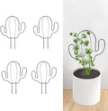 4 pcs 13 * 11.4in Trellis for Potted Plants Mini Garden Trellis for Climbing Plants Iron Trellis DIY Climbing Trellis