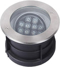 Outdoor Buried Lights - LED Underwater Tlight 24V Low Voltage 15° Angle Adjustment Submersible Spotlight IP68 Waterproof Fountain Light for Underwater Landscape Lighting