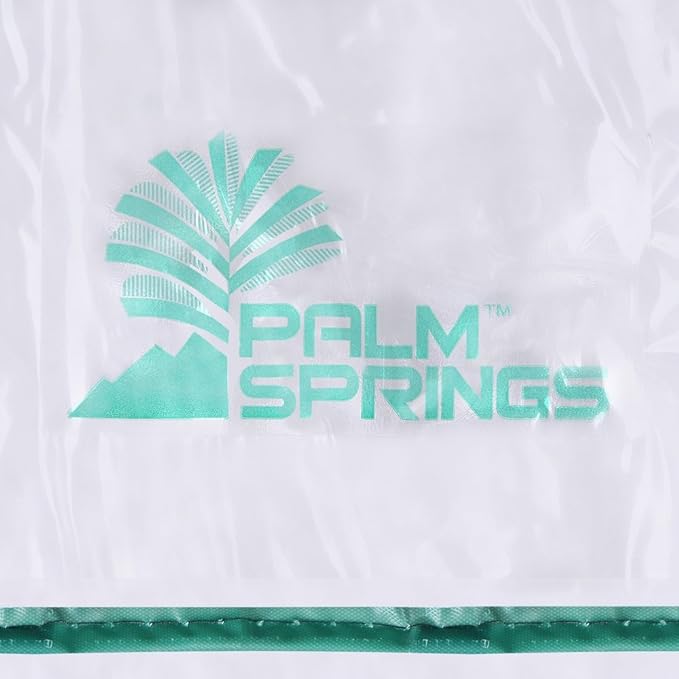 Palm Springs 3 -Tier Mini Greenhouse with Cover and Roll-up Zipper Door