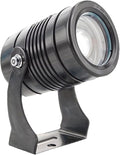 Rotation LED Beam Spotlight IP67 Waterproof Landscape Light Wall Washer Spot Lights Low Voltage Long Throw Narrow Beam for Outdoor Building Remote Lighting(Red3W(AC85-265V))