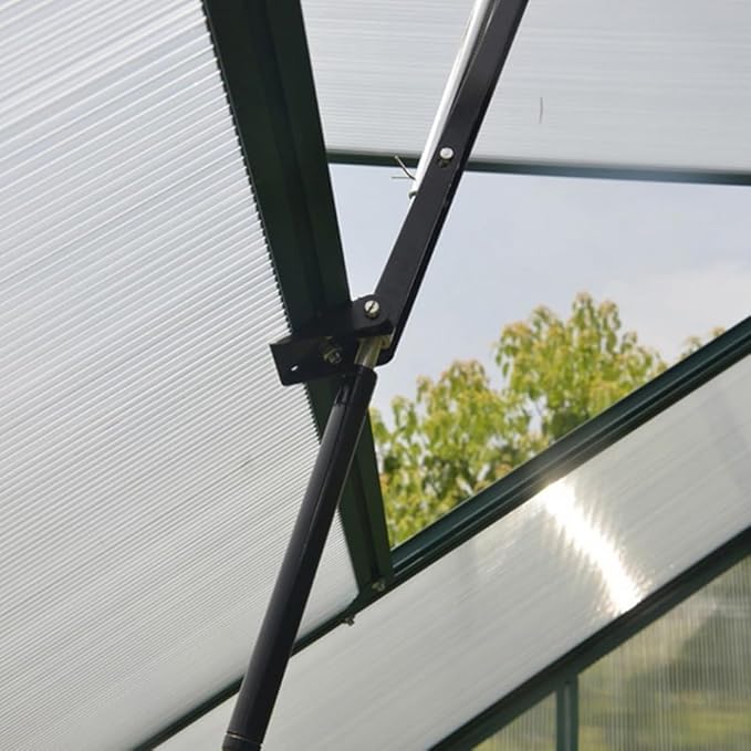 Milisten Automatic Window Opener Pole for Greenhouse Solar-Powered Easy Plant Support Load Frame