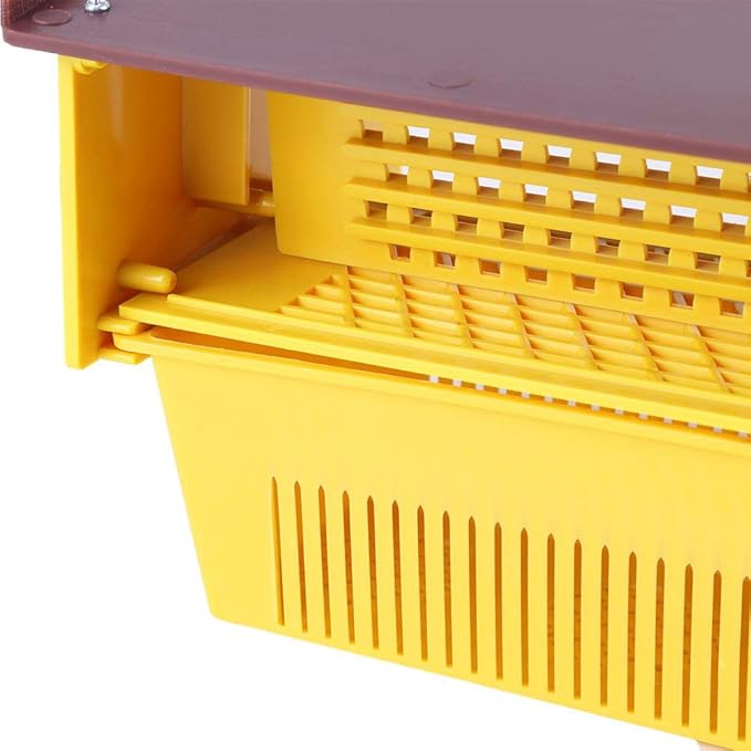 Beekeeping bee Pollen Trap for bee Hives 10 Frame Removable Ventilated Pollen Traps Collector Apiculture Accessory Tool Pollen Catcher Box