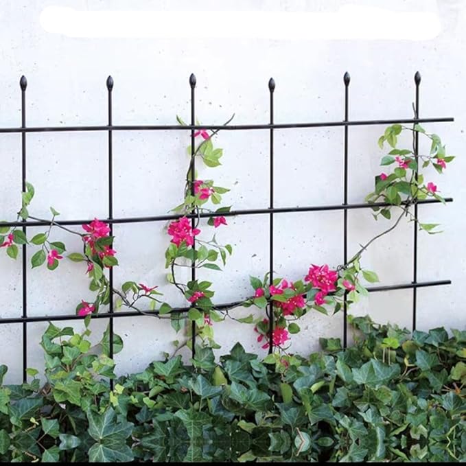2 Pack Garden Trellis 2 in 1 Plant Cages &amp Supports for Vines Crop Plant Trellis for Climbing Plants Indoor Outdoor Flower Vegetable Vines