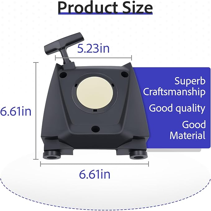 4283-190-4001 Recoil Pull Starter Fits Stihl BR800 / BR800X Backpack Blowers Pull Start Assembly
