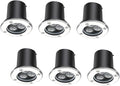 6 Pack Outdoor LED Flood Light - 3W Ground Landscape Spotlights IP67 Waterproof Outdoor Buried Lights Recessed LED Spot Lights for Paving Patio Step Garden Lawn(Blue3W-12V)