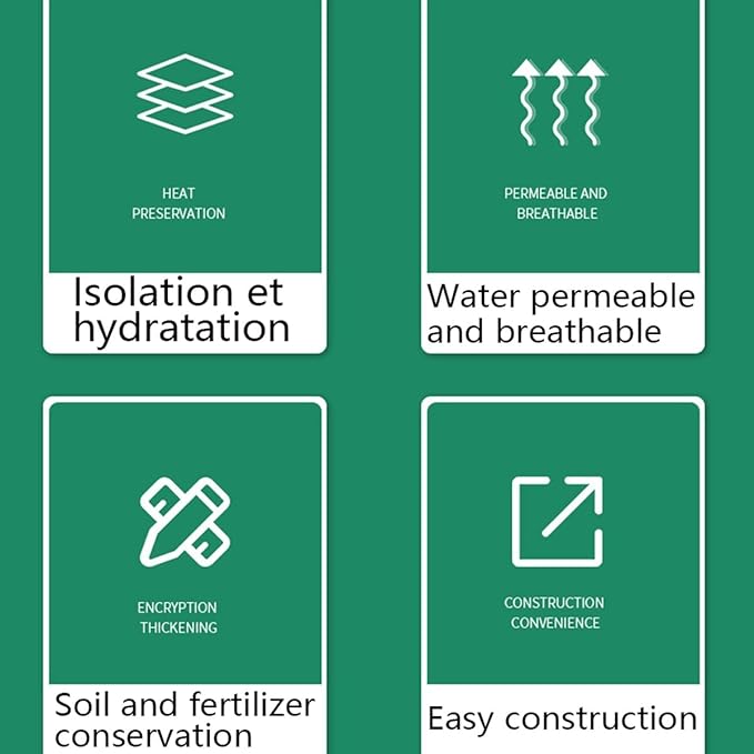 Weed Barrier Geotextile FabricLandscape Fabric Heavy PP Woven Weed Barrier Used for Commercial Greenhouse Yard Garden Barrier (Size : 1 * 100m/3.3 * 328ft)