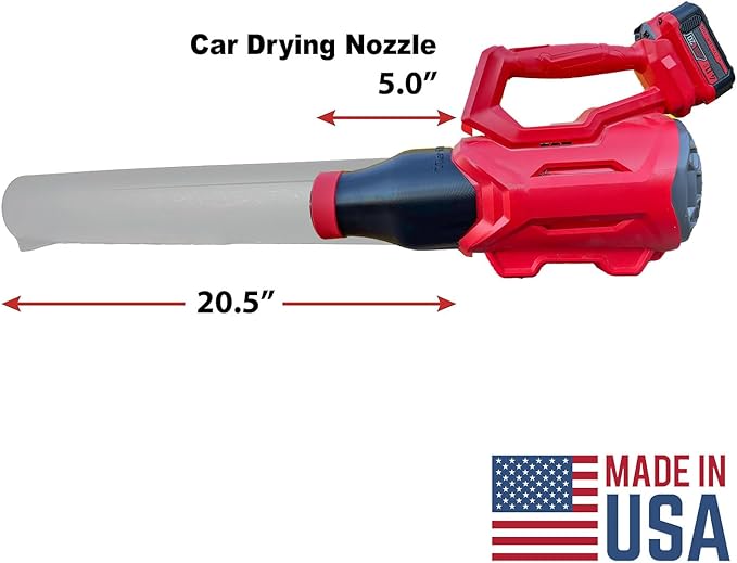 Car Drying Nozzle for Craftsman 20V Max 340 CFM Blower Leaf Blower Nozzle Tip