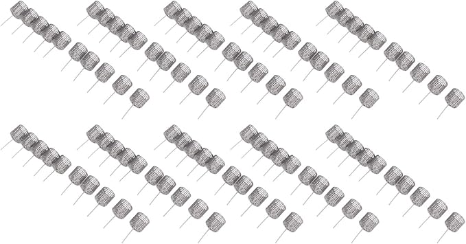 100PCS Stainless Steel Fertilizer Mesh Basket Set for Garden Nursery Easy to Use Tools for Controlled FertilizationS]