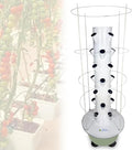 Patio Grow ColumnHydroponic Growing Systems Vertical Hydroponic Tower with Controller Garden Hydroponic Towerfor Indoor and Outdoor Use B(20Pots)