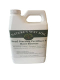 Nature’s Way Soil® Seed Starting Fertilizer &amp Transplant Shock Root Booster – Organic Liquid Plant Food for Seedlings Cuttings &amp Indoor Plants – Kelp Humic &amp Beneficial Microbes – 32oz
