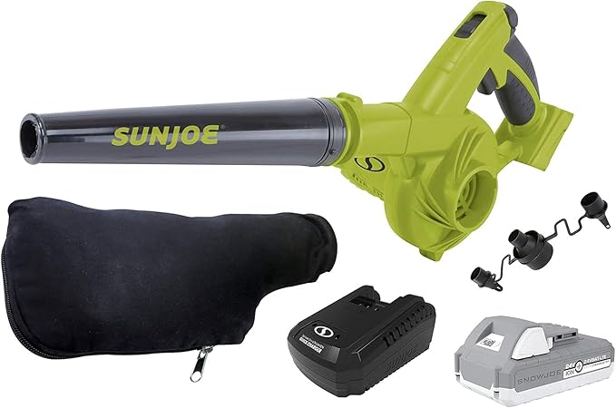 Sun Joe 24V IONMAX Work Shop Blower and Vacuum Battery Charger 24V-WSB-LTE