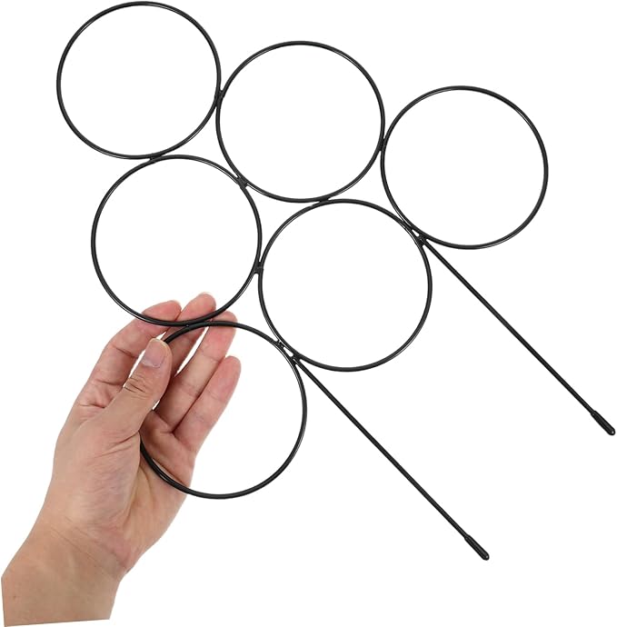 GANAZONO 4pcs Garden Plant Trellis Metal Support for Climbing Plants for Use Flower Support and Garden Supplies