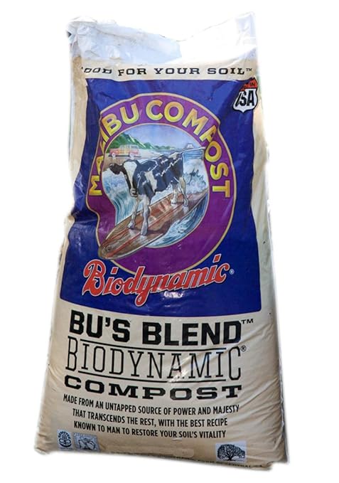 Malibu Compost 1001 1 Cubic Foot Bu’S Blend Biodynamic Compost