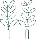 2pcs Green Plant Climbing Support Frame Indoor Trellis for Potted Plants Garden Tomatoes Climbing Stand Iron Frame