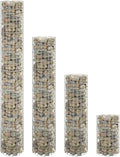 SKM Circular Gabion Raised Beds 4 pcs Ø30x50/100/150/200 cm (Weight-21KG)