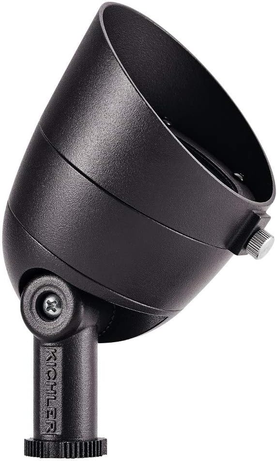 Kichler Landscape LED 2.5 Watt 2700K Landscape Accent Light in Textured Architectural Bronze 16151AZT27