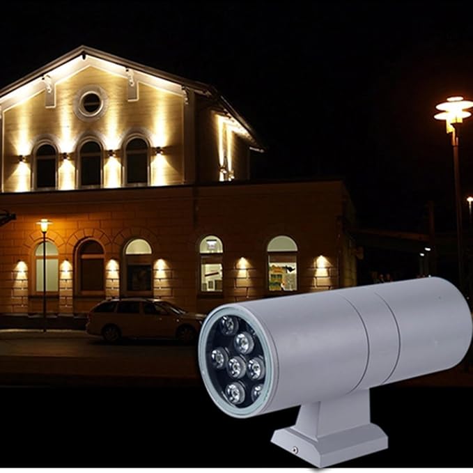 Buried Yard Lamp - Rectangular Recessed LED Spotlight Outdoor Linear Underground Lights IP67 Waterproof Corridor Aisle Lights Stair Step Light(Blue9w)