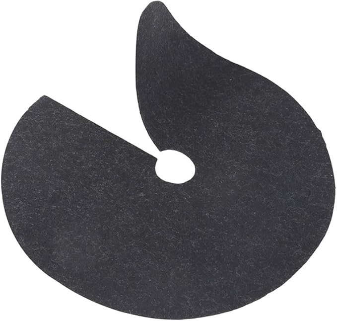 10pcs Tree Protection Weed Mats Ecological Control Cloth Mulch Ring Round Weed Barrier Plant Cover for Indoor Outdoor Gardens Accessories (Size : 52CM X 6CM)