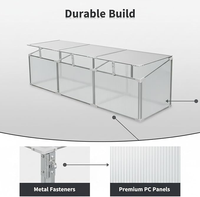Mini Polycarbonate Greenhouse for Outdoors