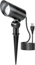 HIBOITEC 1 Pack 30W Outdoor LED Spotlight 120V 3000LM 5000K Spot Lights Waterproof Landscape Lighting for Flag Pole Tree Statue 5.9 FT Cord with Plug