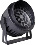 Ground Landscape Lights Rotation Spotlight IP65 Waterproof Adjustable Led Beam Light 85-265V Floor Lamp for Yard Step Lawn Building External Wall Lighting(White24W)