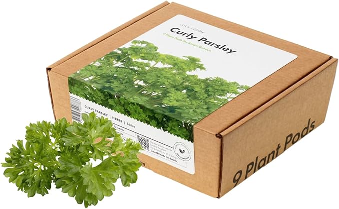 Click and Grow Curly Parsley Plant Pods for Smart Garden 9-Pack