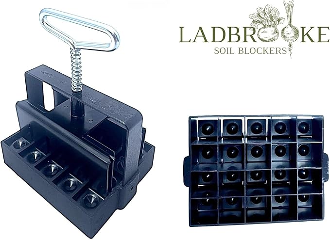 Ladbrooke Authentic Soil Block Maker Micro 20 Hand Held Made in England