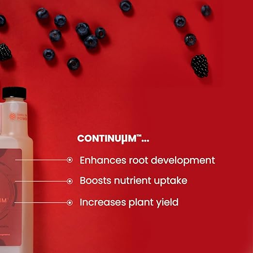 Continuum All-Natural Root Booster &amp Plant Probiotic |Boosts Growth Root Development Soil Health &amp Yields |Beneficial Bacteria Supplement for Strong Healthy Plants|Gardens Lawns Medicinal