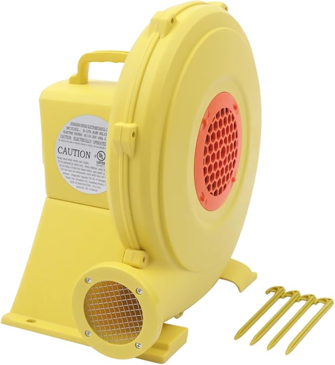 Air Blower Pump Fan Commercial Inflatable Bouncer Blower Smooth Operation for Inflatable Bounce House and Bouncy Castle