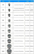 Recessed LED Fountain Light - Low Voltage IP68 Waterproof Underwater Spotlight for Pools &amp Landscaping (RGB 18W Green 6W)