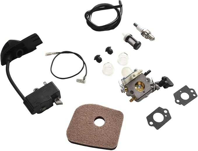 Carburetor Ignition Coil Kit For BG86 SH56 SH56C SH86 SH86C BlowerReplacement Parts Set With Air Filter