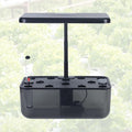 Indoor Garden Hydroponic System with LED Grow Light Hydroponic Tower 10 Pods Plant Germination Kit Height Adjustable Aeroponic Tower Garden System Black