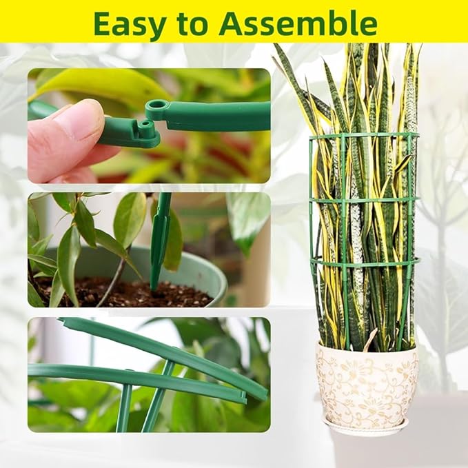 Tomato Cages for Garden Plant Support Cage with Adjustable Rings Garden Trellis for Climbing Plants Outdoor Peony Cages and Supports Plant Cage Tomato Support Cage for Flower Vine (20 Tiers)
