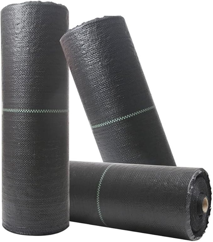100m 90GSM Farm Greenhouse Gardening Ground Fabric Vegetable Fruit Garden Grass Weed Mat Weed Landscape Fabric Heavy Duty Cover (Size : 1m x 100m)