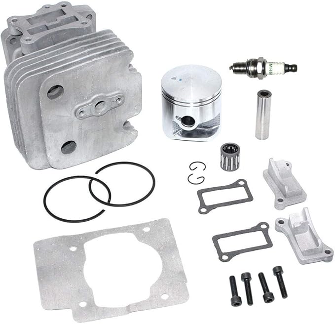 51MM Cylinder Piston Kit For Husqvarna 75.6cc Backpack Blower 580BFS 578BTF 580BTS 578385001