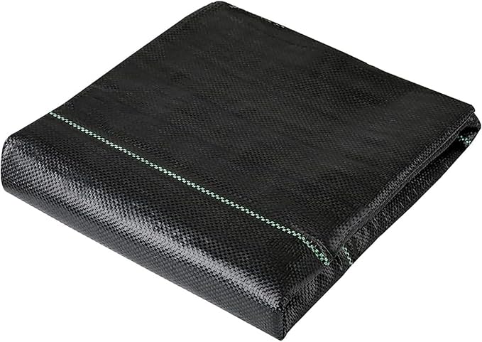 Weed Control Film Weed Barrier Landscape Fabric Geotextile Weed Control Membrane Ground Cover for Vegetable Garden(1.5x200m)