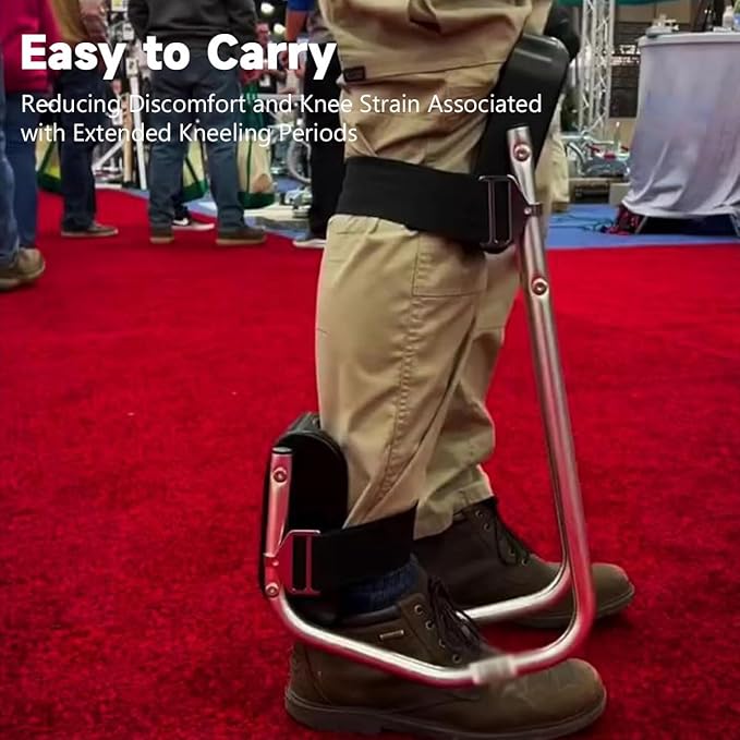 Knee Seat for GardeningStrap on Kneeling Device for GardenErgonomic Gardening SeatGarden Work Seat for Farm WorkGardeners Tool Seat for Protect KneesSuper Cozy &amp Improve Work Efficiency (Mix-