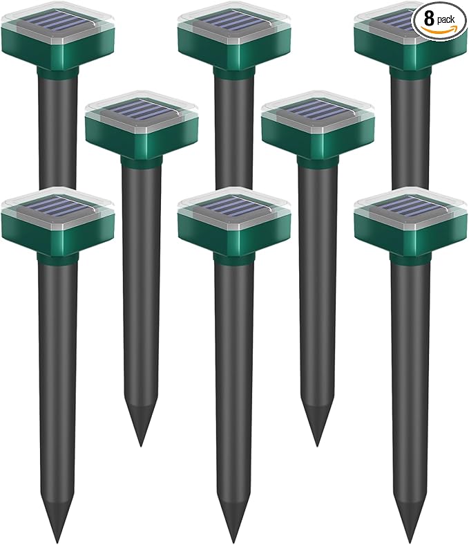 Effective Solar Deer Repellent Outdoor - Ultimate Deer Deterrent Devices for Your Yard Keep Deer Away with High-Tech Deer Repeller for YardDeer Repellent Devices Outdoor Pet Safe
