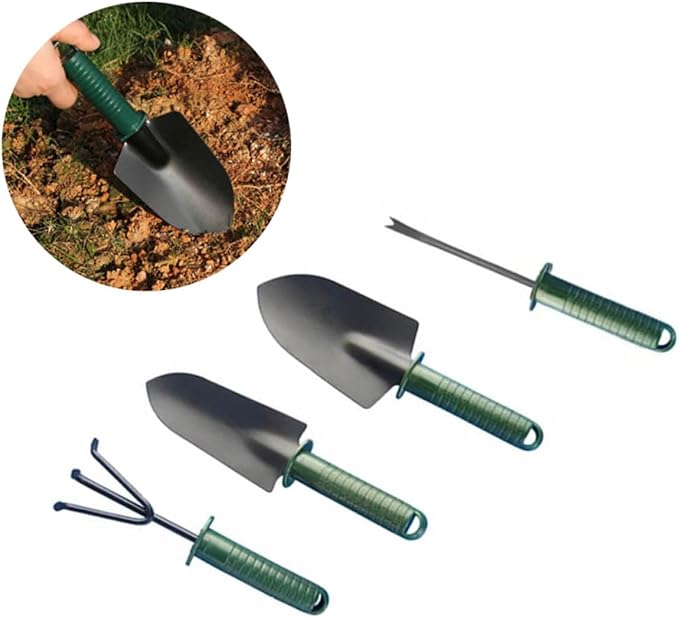 Yardwe 12 Pcs Gardening Tools for Toddlers Kids Mini Gardening Tools Set Garden Tool Kit Shovel Rake Trowel for Kids and Houseplants
