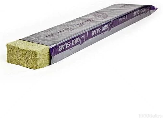 Hydrofarm RW157512 Grodan Expert 15/75 Grow Slab Growing Media for Large Vegetables and Plants 36 x 6 x 3 Inches Case of 12